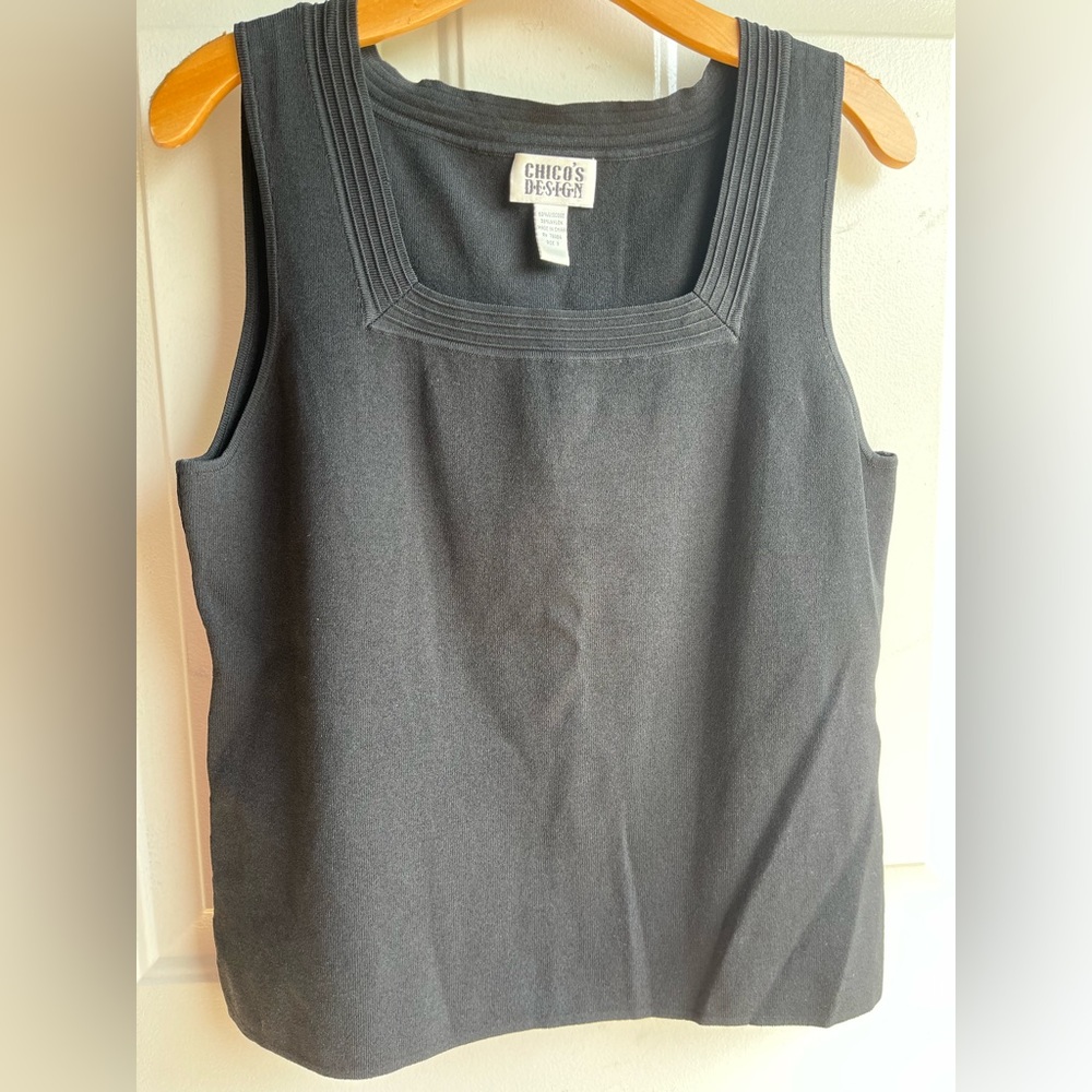 Chico’s black tank top size 3 (16)